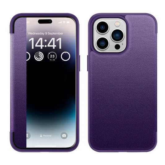 View Window Flip Folio Leather Case Cover(🔥16 series phone cases are now on sale)