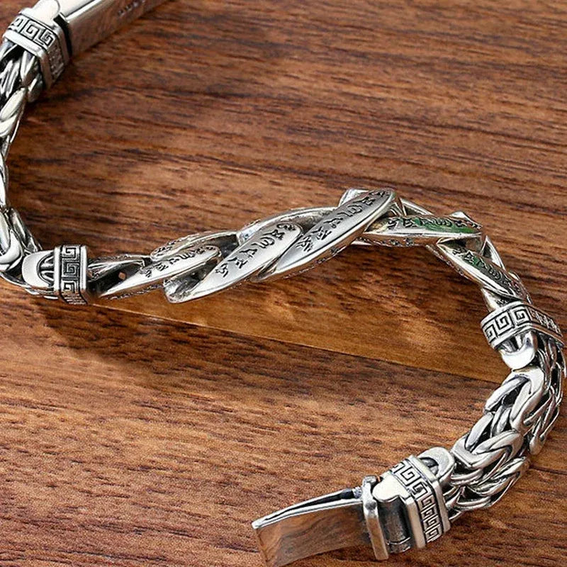 đ„Men's Retro Six-Syllable Mantra Bracelet