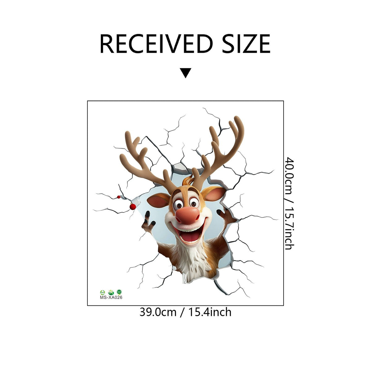 ⏳ Surprise Price: $9.99!! 🔥🎅 Creative Christmas Wall Decals