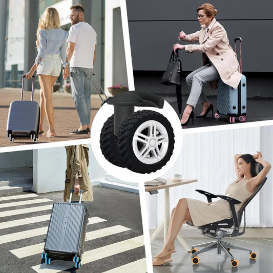 🔥🧳Luggage Suitcase Wheels Protection Covers