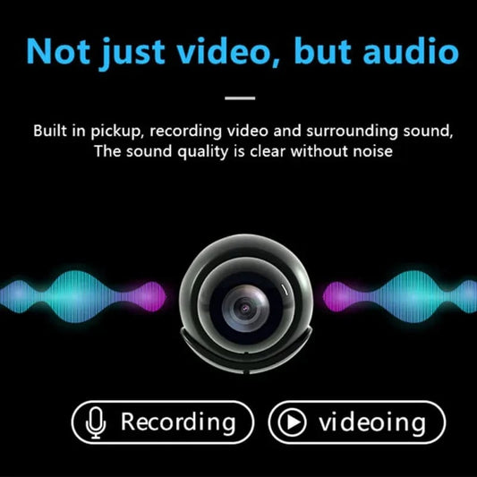 📸 1080P Mini Wireless Camera Coin-sized, installable anywhere, real-time remote monitoring via smartphone