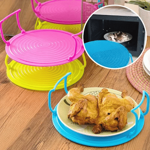📢🍽️ 50% off for a limited time ⏰ Foldable microwave tray