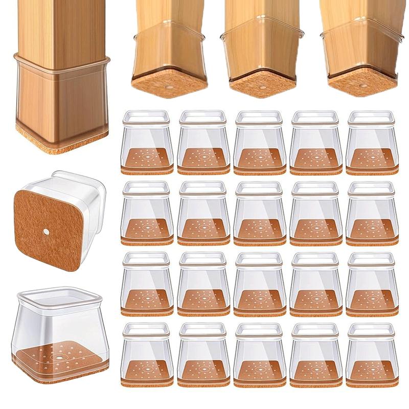✨ Universal Rubber Chair Leg Protectors - Suitable for all chair leg shapes, scratch-resistant and durable, the ultimate solution to protect your floors.