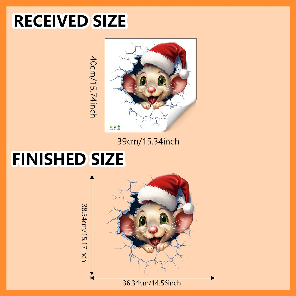 ⏳ Surprise Price: $9.99!! 🔥🎅 Creative Christmas Wall Decals