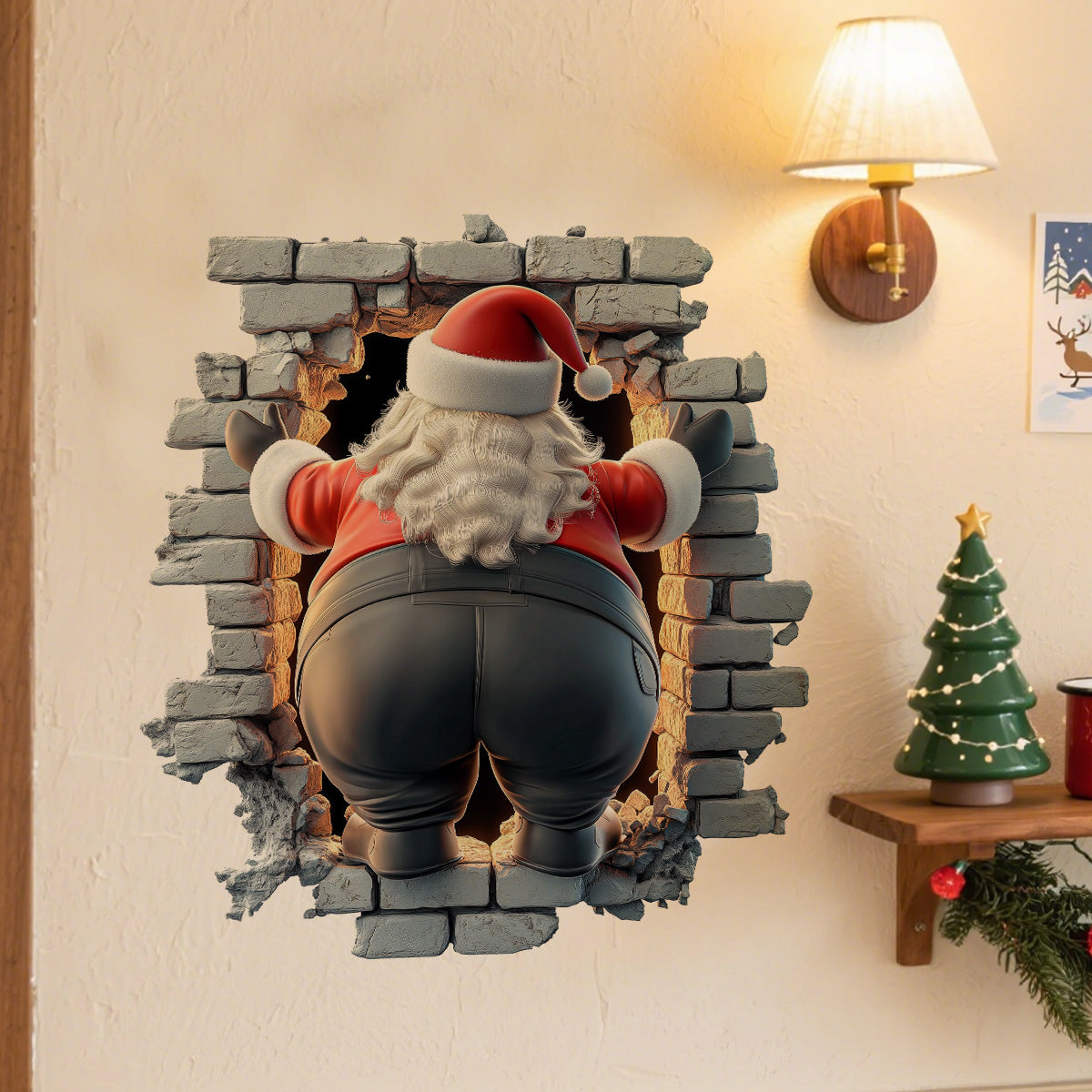 ⏳ Surprise Price: $9.99!! 🔥🎅 Creative Christmas Wall Decals