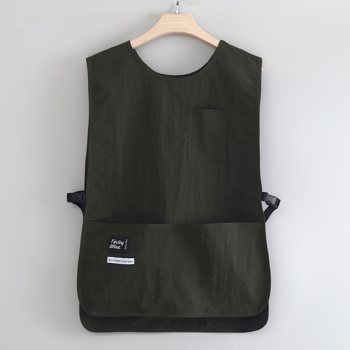🧑‍🍳☕Adjustable Waterproof & Oil-Proof Apron Vest – Versatile Workwear for Kitchen, Coffee Shop & Salon