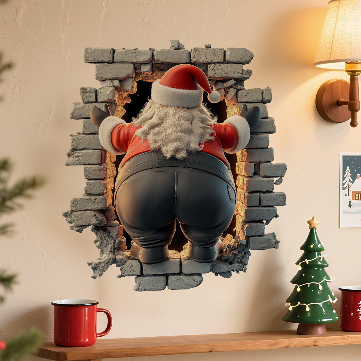 ⏳ Surprise Price: $9.99!! 🔥🎅 Creative Christmas Wall Decals