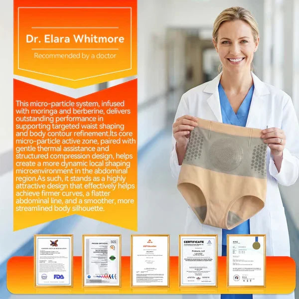 2026 Moringa and Berberine 4-in-1 Micro-Particle Body-Sculpting Fat-Burning Shorts