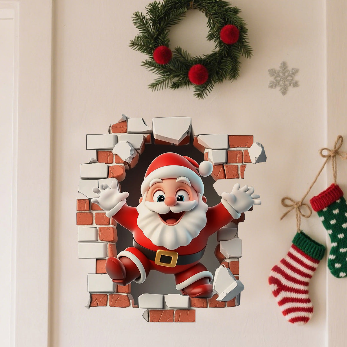 ⏳ Surprise Price: $9.99!! 🔥🎅 Creative Christmas Wall Decals