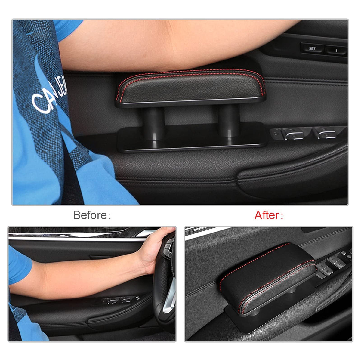 Universal armrest support – elbow pad