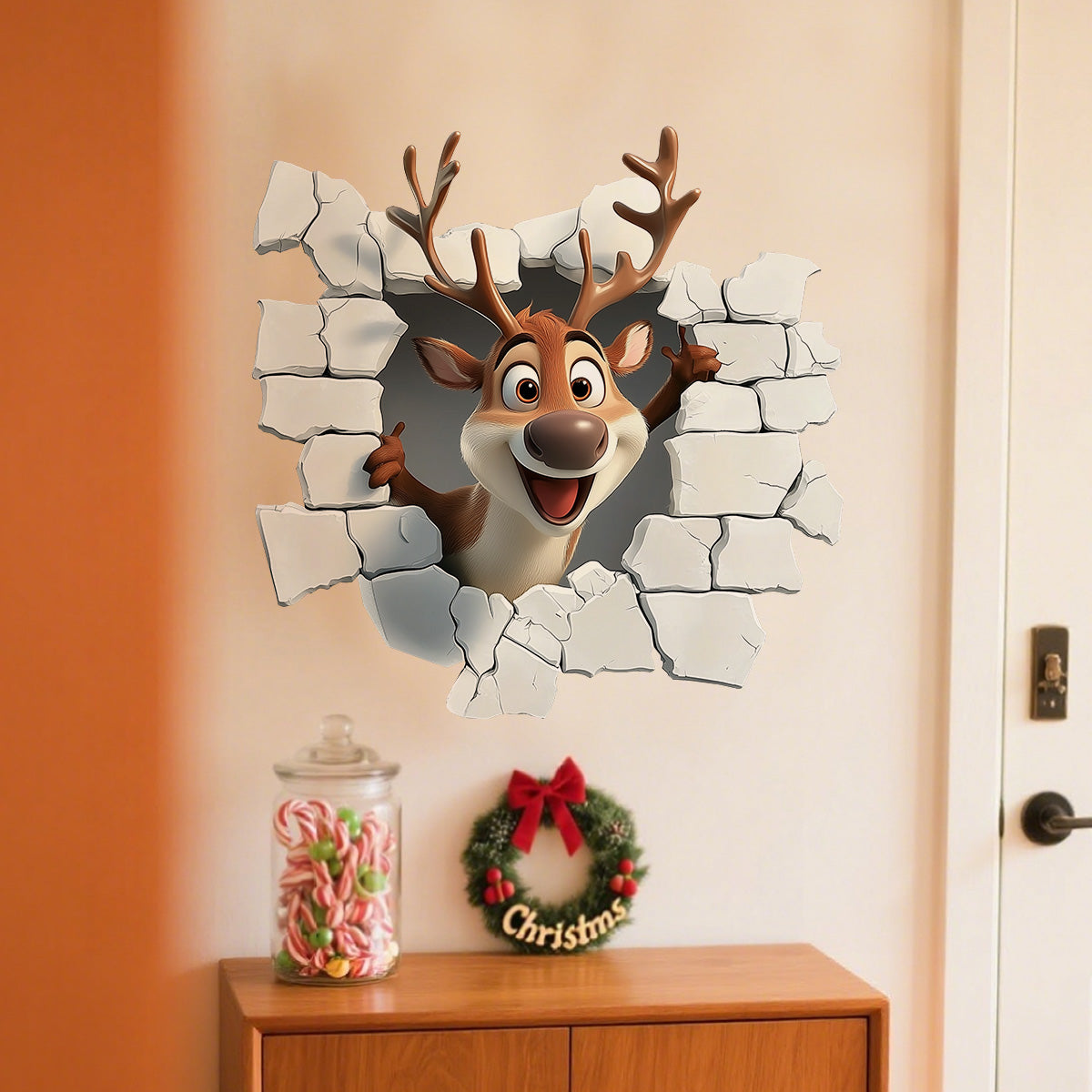 ⏳ Surprise Price: $9.99!! 🔥🎅 Creative Christmas Wall Decals