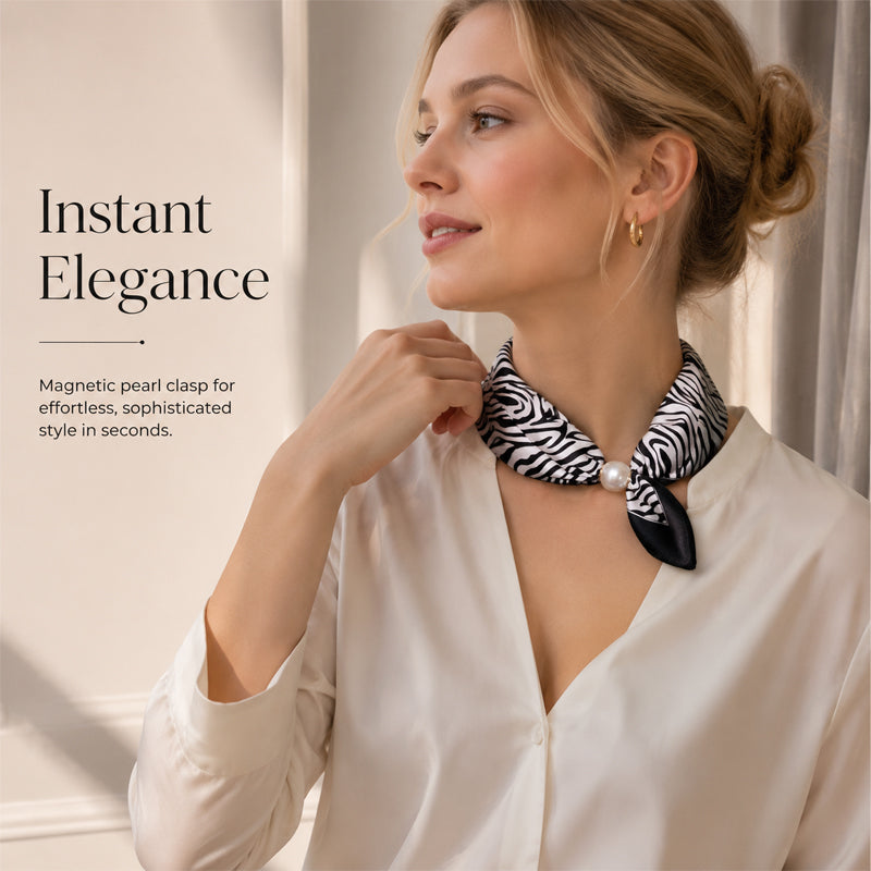 🤍 Pearl necklace with magnetic clasp - Magnetic clasp - style in an instant! ✨📦