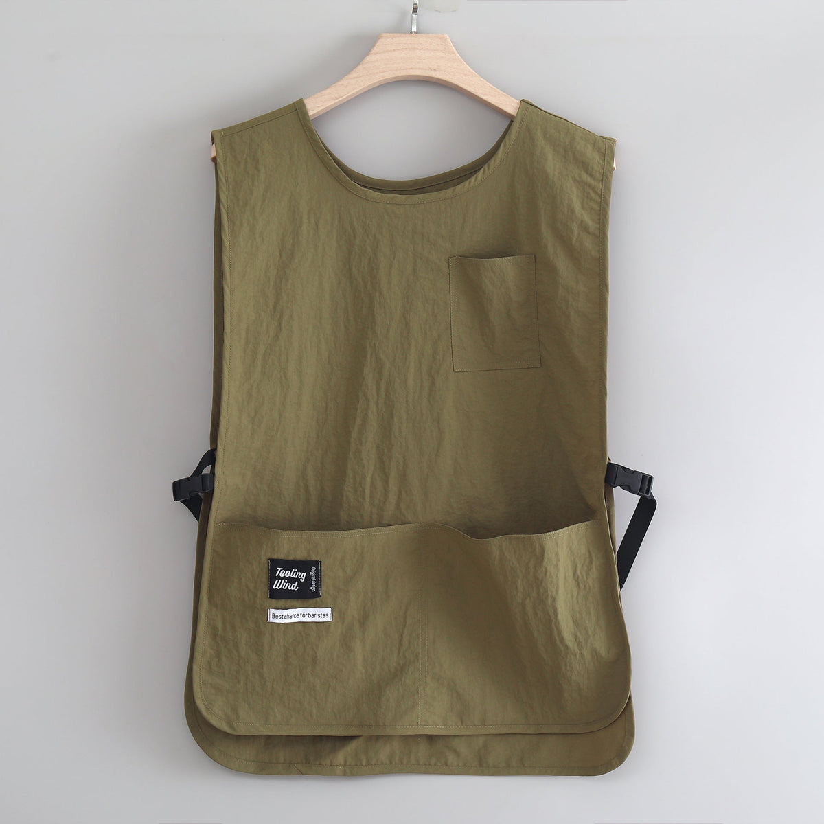 🧑‍🍳☕Adjustable Waterproof & Oil-Proof Apron Vest – Versatile Workwear for Kitchen, Coffee Shop & Salon