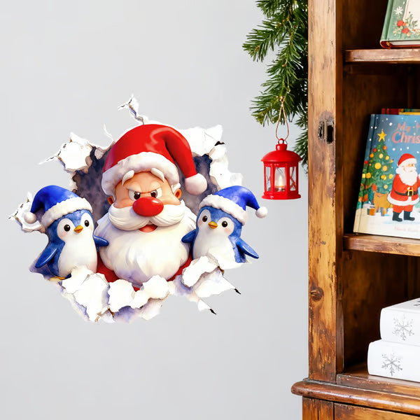 ⏳ Surprise Price: $9.99!! 🔥🎅 Creative Christmas Wall Decals