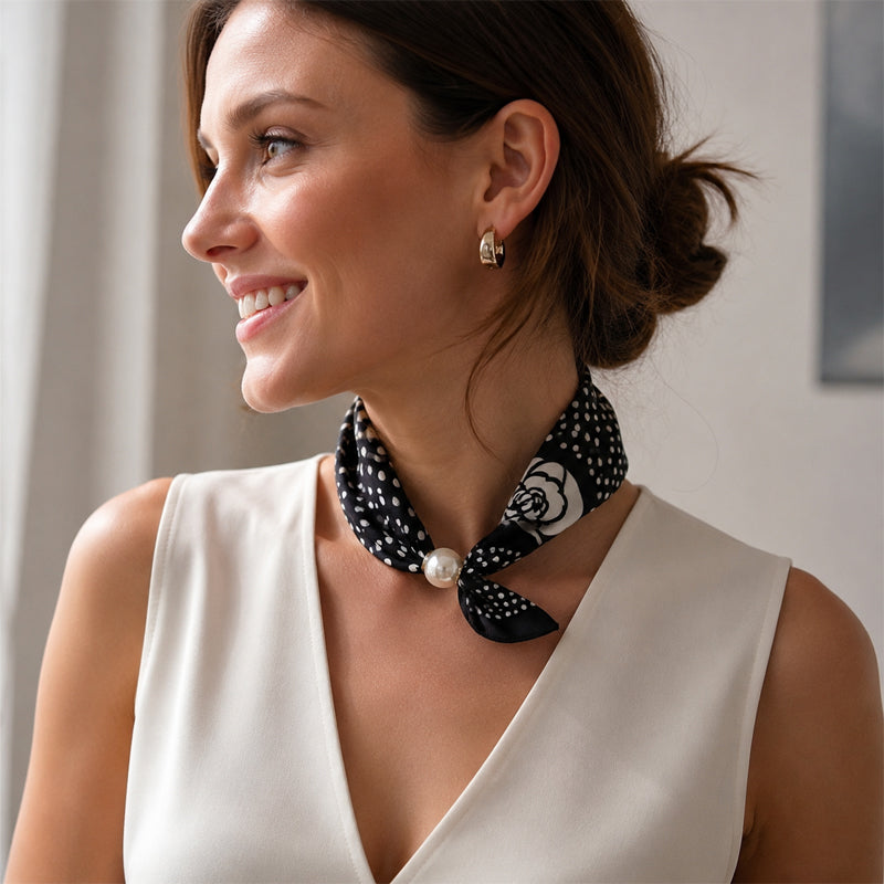 🤍 Pearl necklace with magnetic clasp - Magnetic clasp - style in an instant! ✨📦