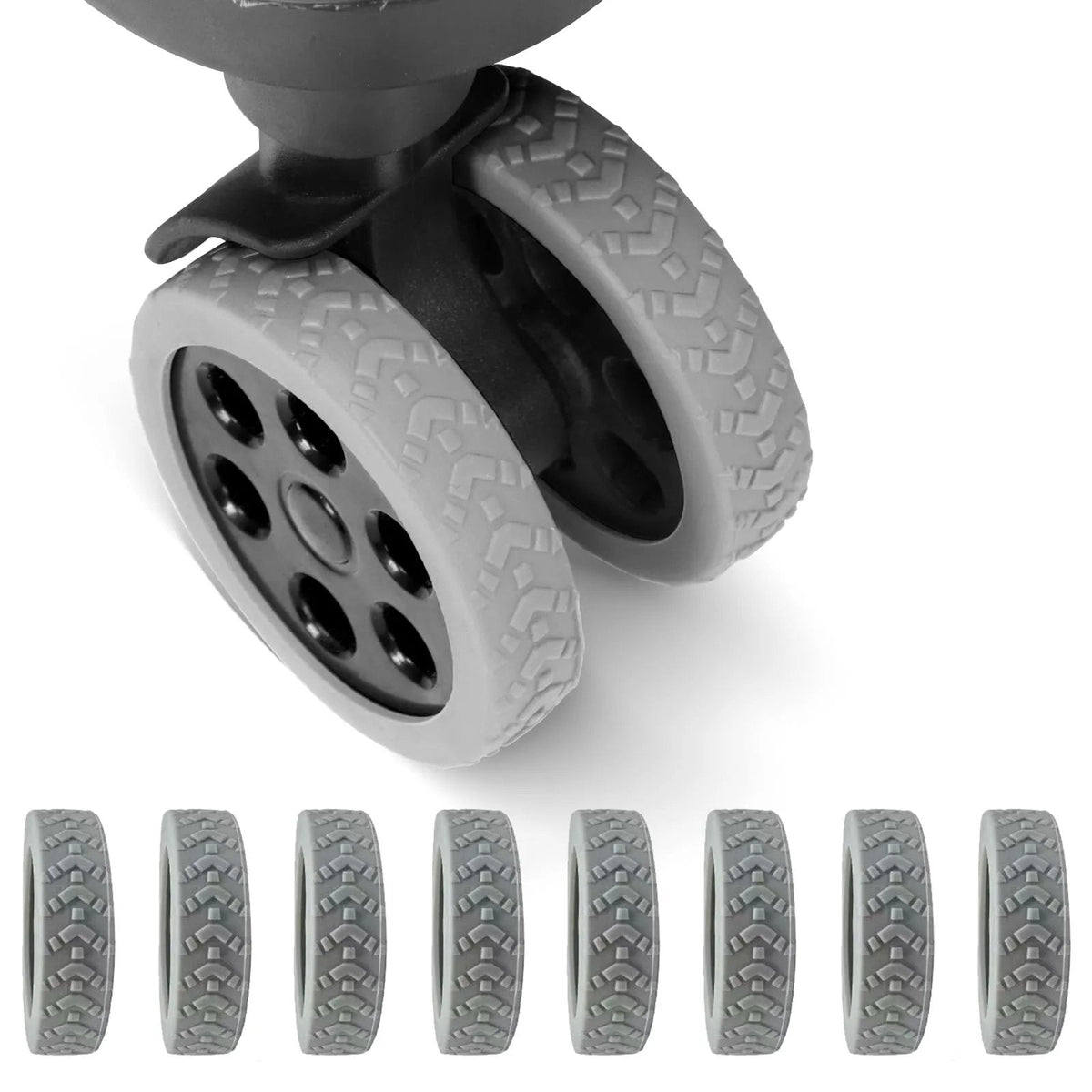 🔥🧳Luggage Suitcase Wheels Protection Covers