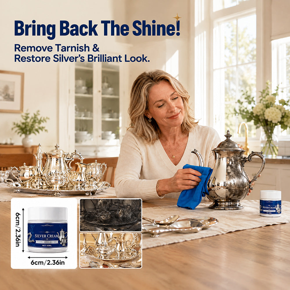🥳2026 Viral Best-Seller🥳💞 ✨ Half-Price Offer! Silver Restorative Polish — Powerfully removes heavy tarnish and oxidation layers🛡️