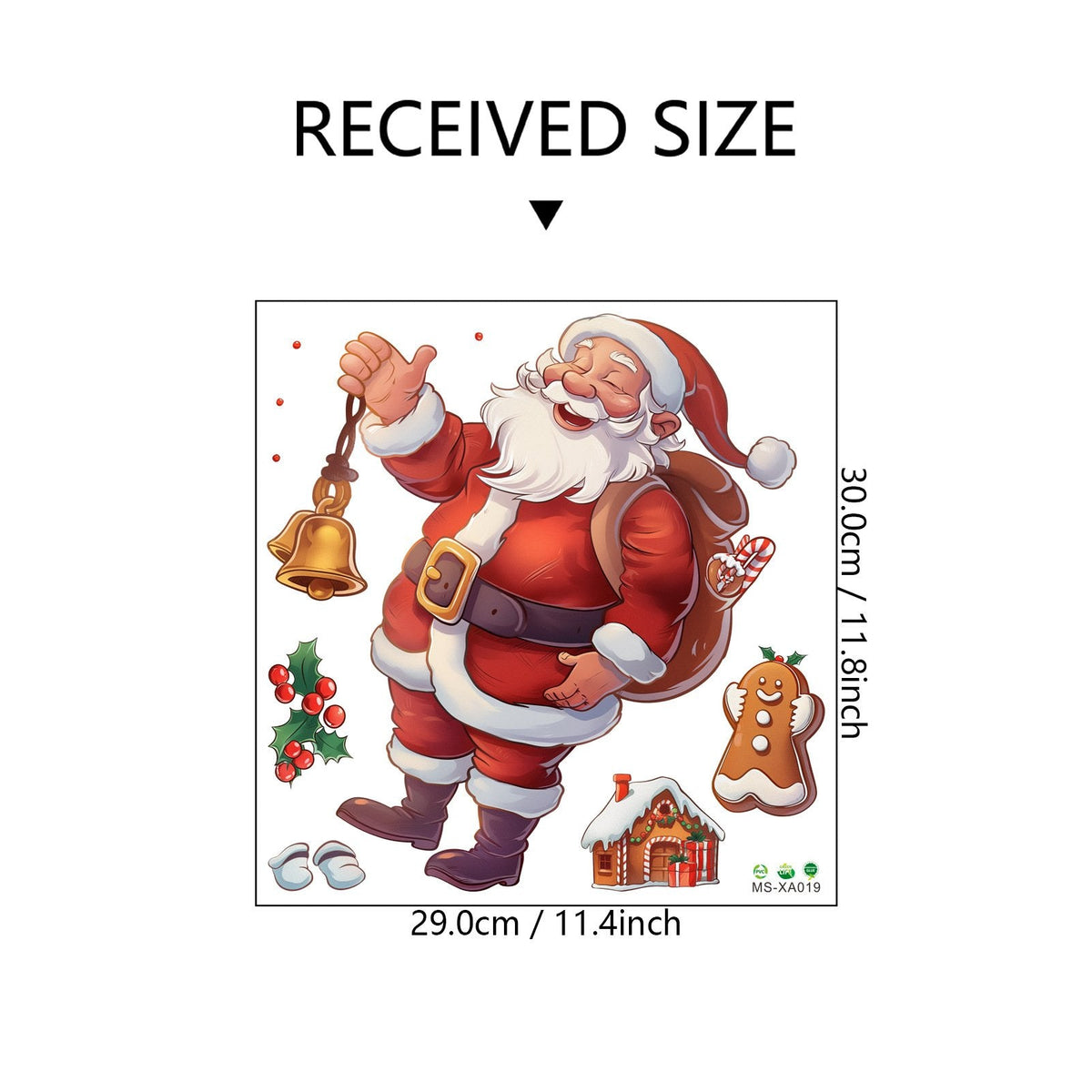 ⏳ Surprise Price: $9.99!! 🔥🎅 Creative Christmas Wall Decals