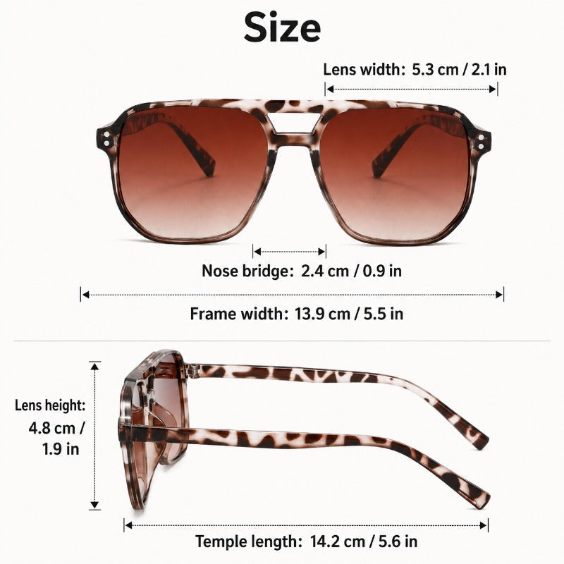 ✨🎁 Buy 1, get 1 free 🔥 Best-selling product of 2026 🕶️ Retro glasses with flat top