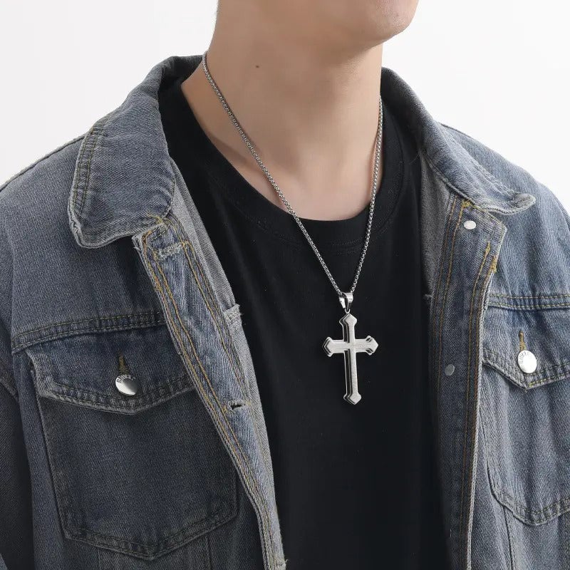 ✝️ Lord's Prayer Cross Necklace