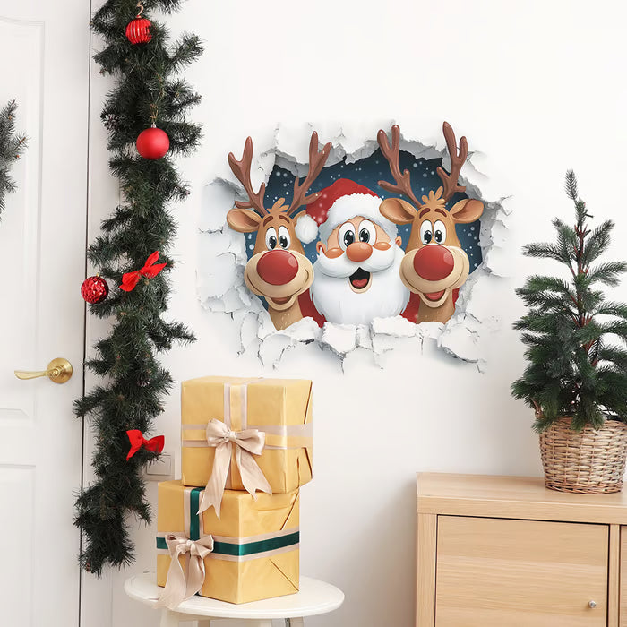 ⏳ Surprise Price: $9.99!! 🔥🎅 Creative Christmas Wall Decals