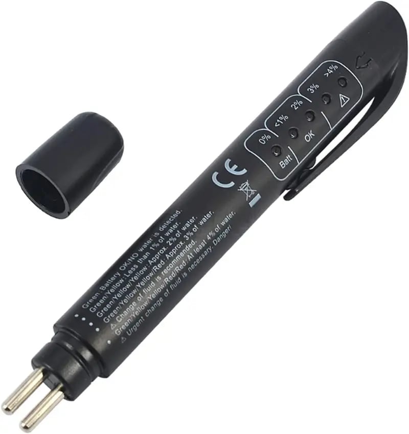 🚗 Portable test pen for brake fluid, for DOT 3 / DOT 4 / DOT 5.