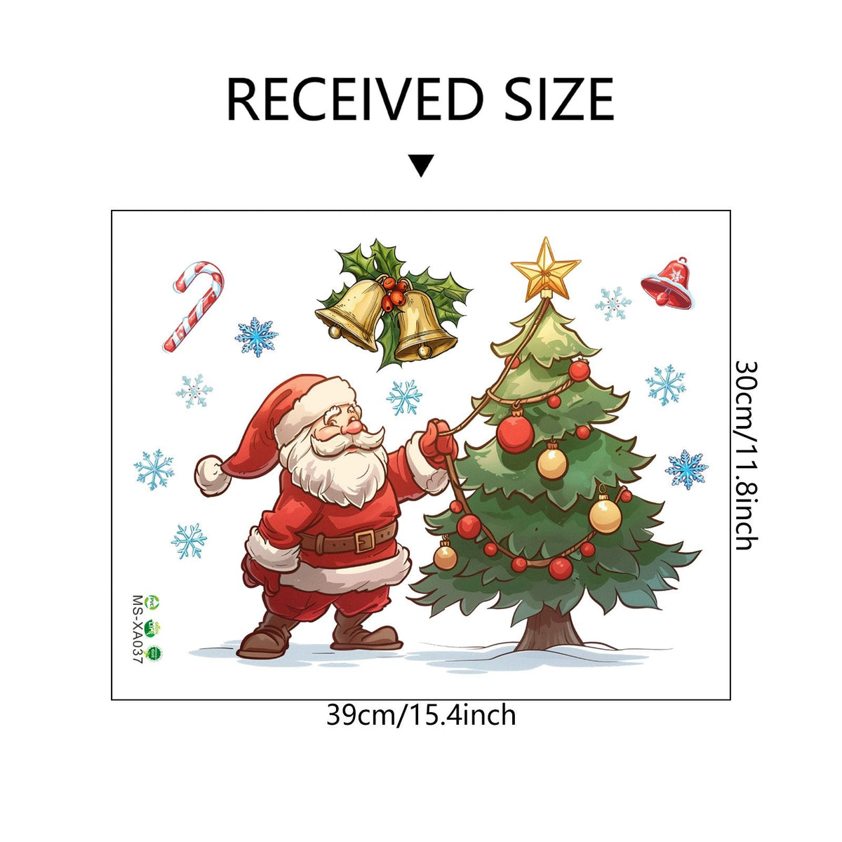 ⏳ Surprise Price: $9.99!! 🔥🎅 Creative Christmas Wall Decals
