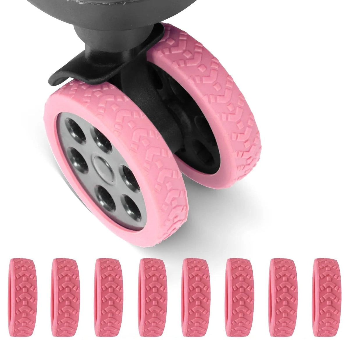 🔥🧳Luggage Suitcase Wheels Protection Covers