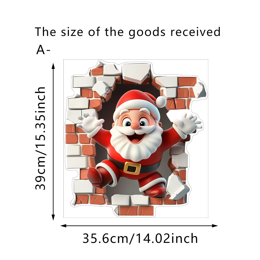 ⏳ Surprise Price: $9.99!! 🔥🎅 Creative Christmas Wall Decals