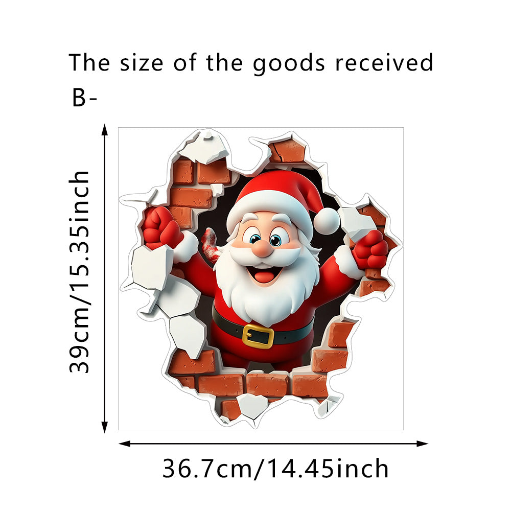 ⏳ Surprise Price: $9.99!! 🔥🎅 Creative Christmas Wall Decals