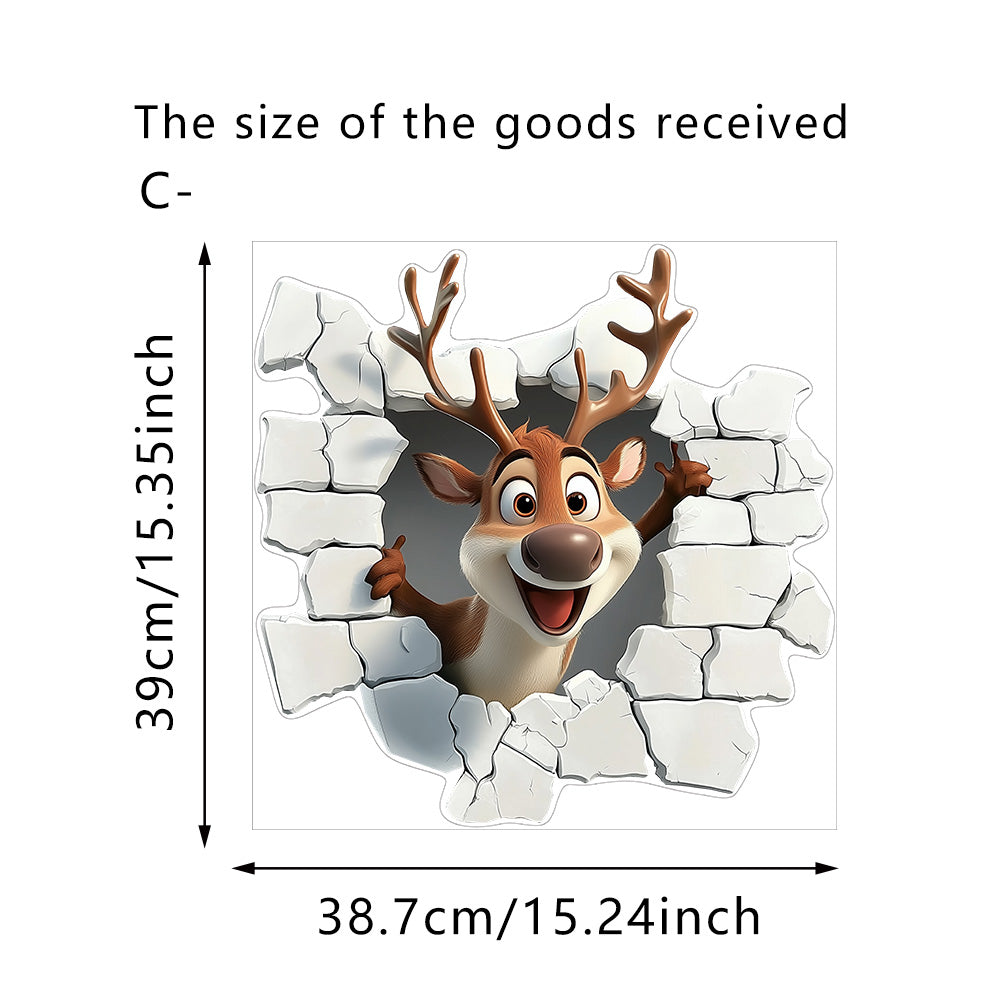 ⏳ Surprise Price: $9.99!! 🔥🎅 Creative Christmas Wall Decals
