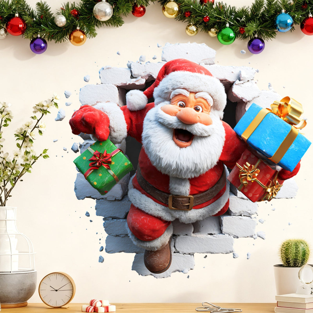 ⏳ Surprise Price: $9.99!! 🔥🎅 Creative Christmas Wall Decals