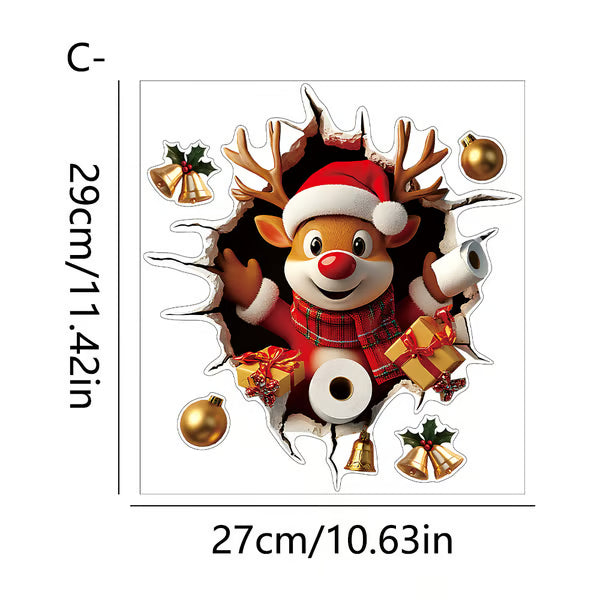 ⏳ Surprise Price: $9.99!! 🔥🎅 Creative Christmas Wall Decals