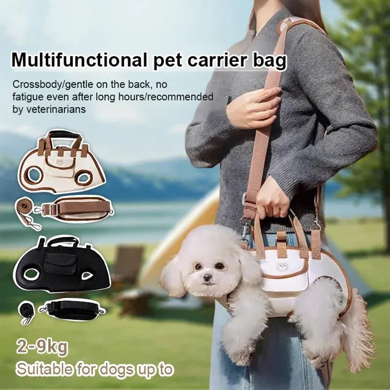 🐱🐶 2-in-1 Portable Pet Carrier/Sling/Tote