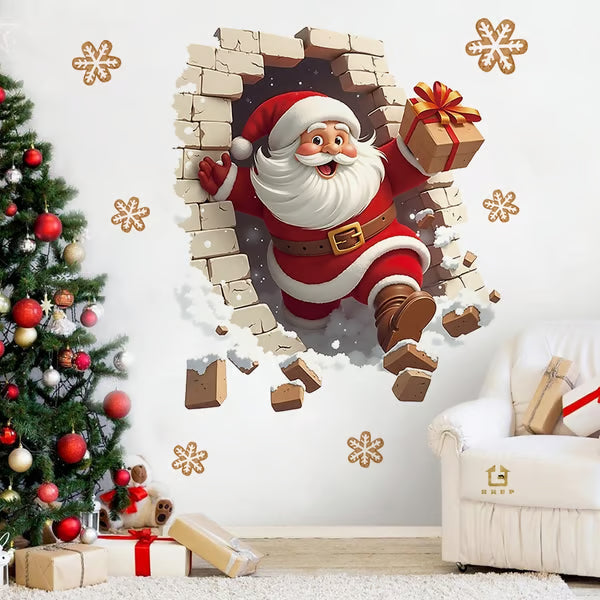 ⏳ Surprise Price: $9.99!! 🔥🎅 Creative Christmas Wall Decals