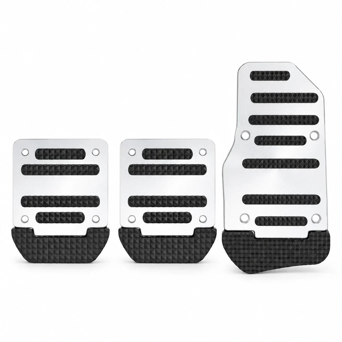 🚗💥Car Pedal Covers, Aluminum Alloy Sets for Automatic & Manual Vehicles