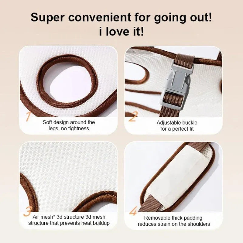 🐱🐶 2-in-1 Portable Pet Carrier/Sling/Tote