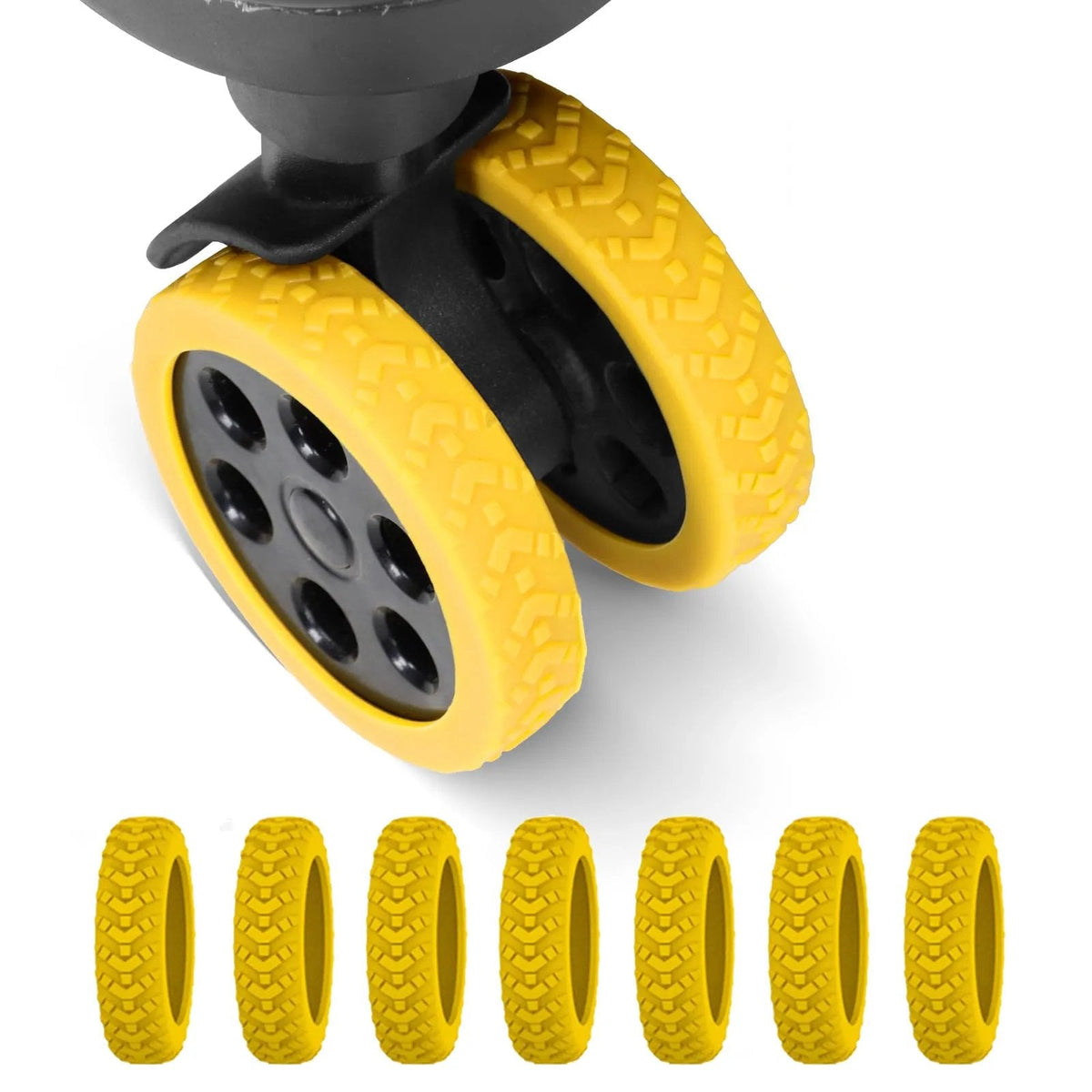 🔥🧳Luggage Suitcase Wheels Protection Covers