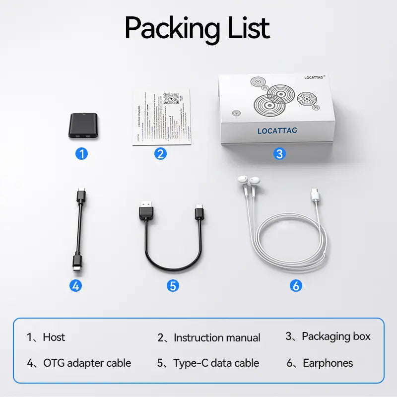 🎙️Mini Magnetic Voice Recorder One-Touch Recording