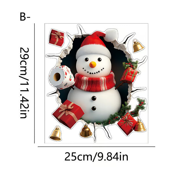 ⏳ Surprise Price: $9.99!! 🔥🎅 Creative Christmas Wall Decals