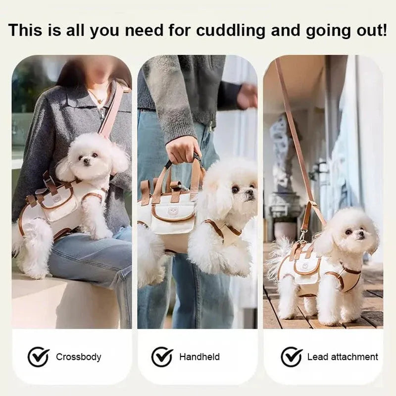 🐱🐶 2-in-1 Portable Pet Carrier/Sling/Tote
