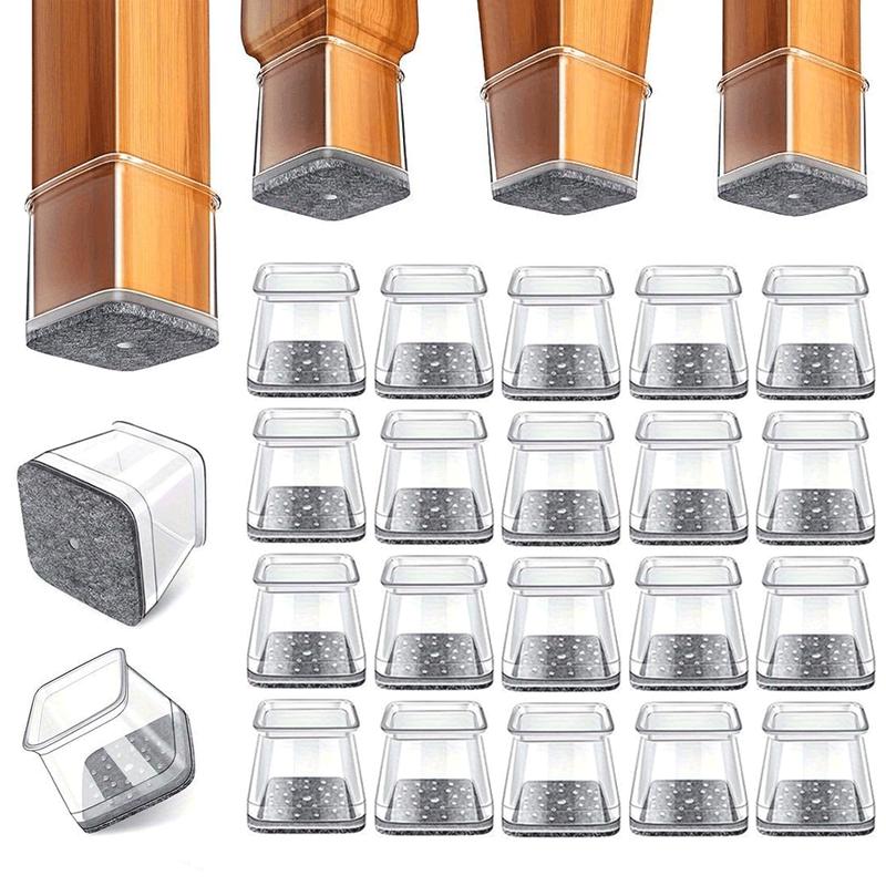 ✨ Universal Rubber Chair Leg Protectors - Suitable for all chair leg shapes, scratch-resistant and durable, the ultimate solution to protect your floors.