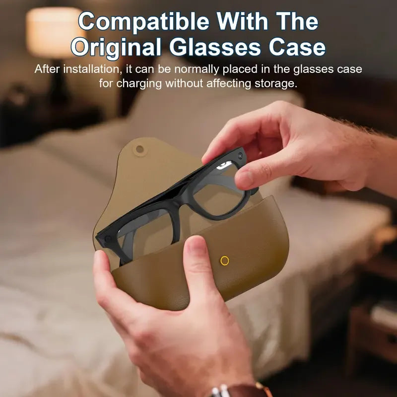 😎 LED Privacy Stickers for Smart Glasses — Invisible Privacy Shield Stickers