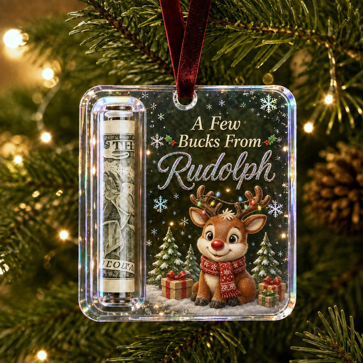 💵🎄 Christmas Gift Cash Hanger – Turn money into a Christmas surprise