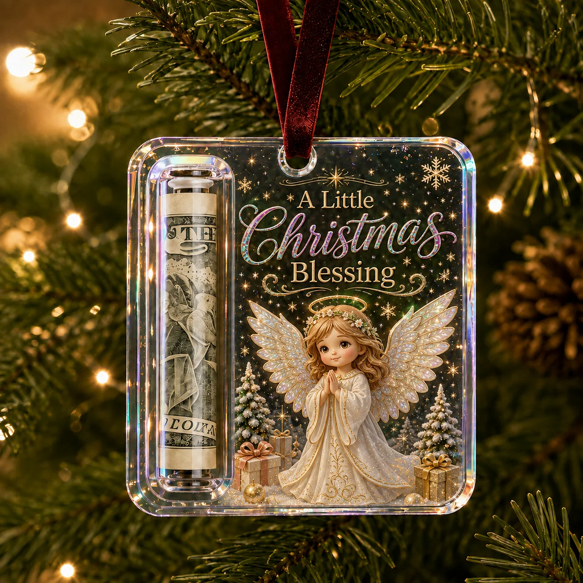💵🎄 Christmas Gift Cash Hanger – Turn money into a Christmas surprise