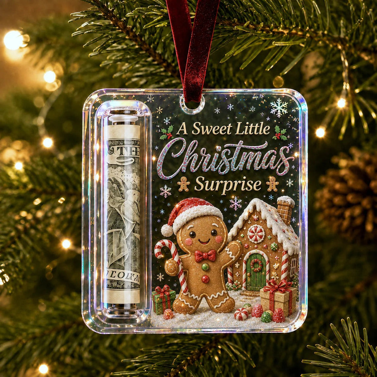 💵🎄 Christmas Gift Cash Hanger – Turn money into a Christmas surprise