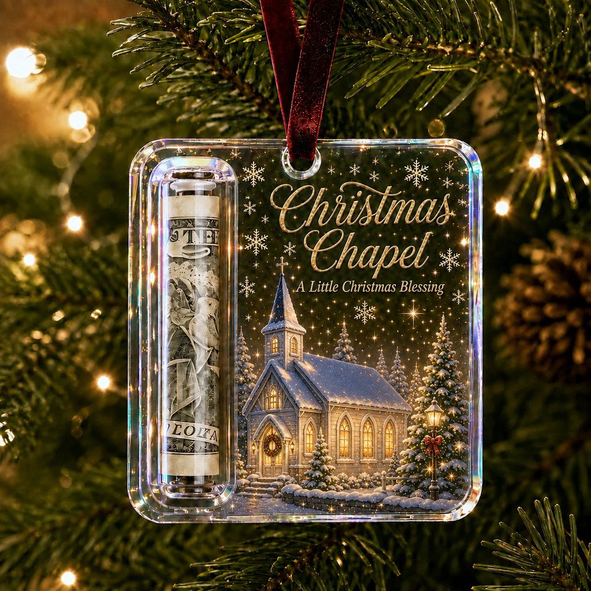💵🎄 Christmas Gift Cash Hanger – Turn money into a Christmas surprise