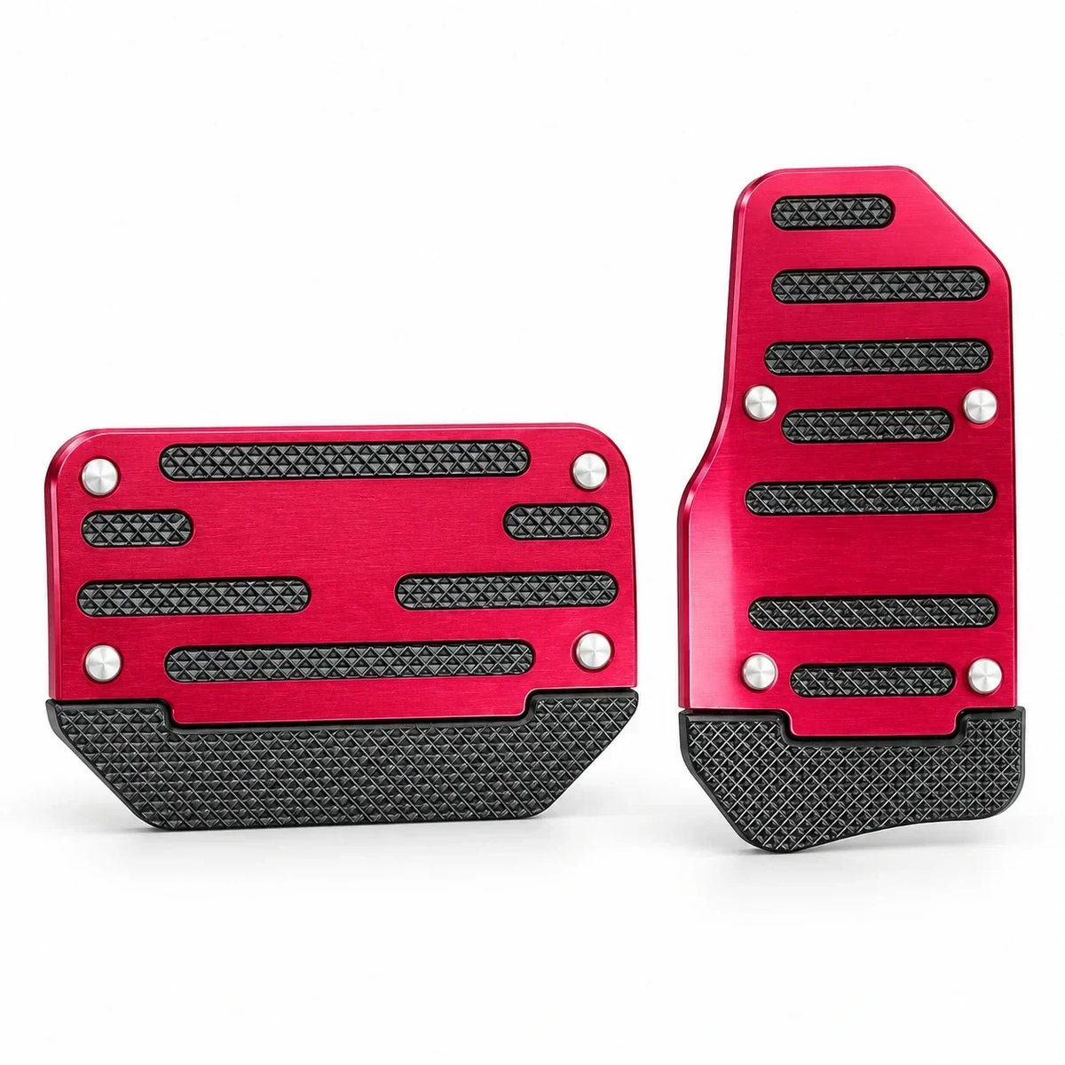 🚗💥Car Pedal Covers, Aluminum Alloy Sets for Automatic & Manual Vehicles