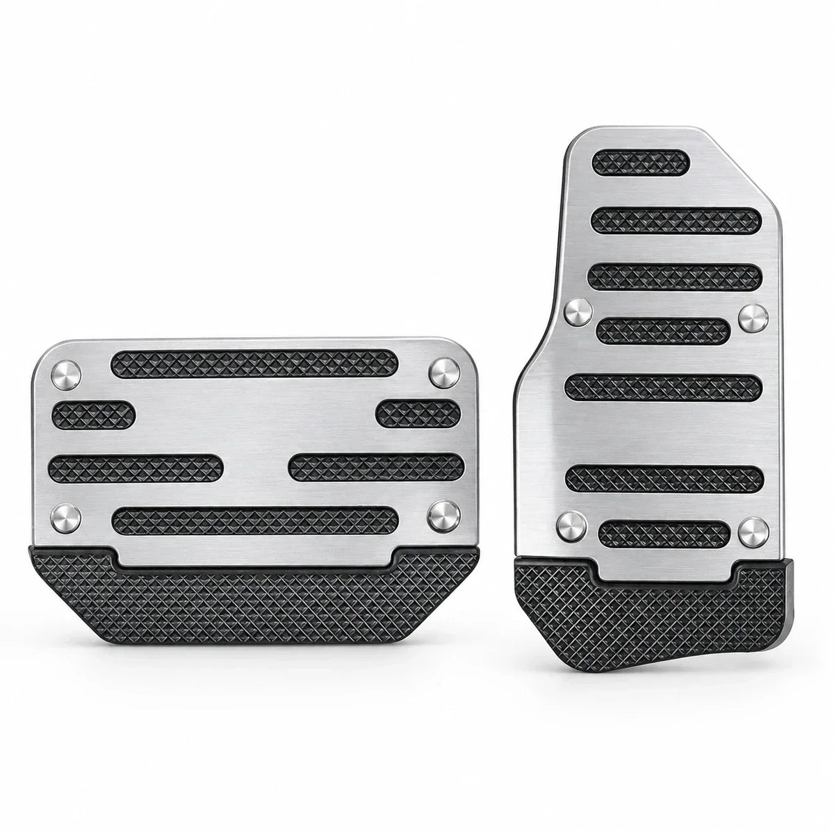 🚗💥Car Pedal Covers, Aluminum Alloy Sets for Automatic & Manual Vehicles