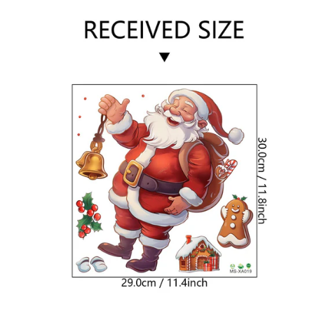 ⏳ Surprise Price: $9.99!! 🔥🎅 Creative Christmas Wall Decals